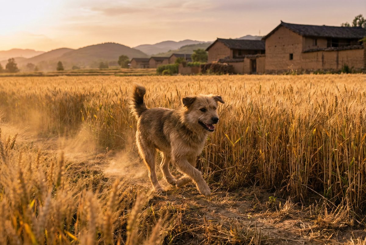 17c一起草田园犬视频教程 中华田园犬乡村生活视频演示